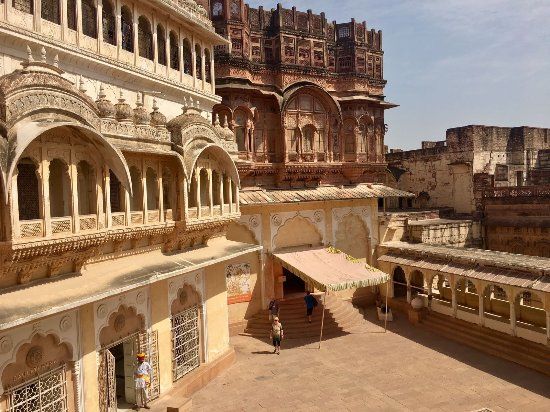 Fästningen Meherangarh